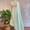 IMG_1762 Elegant Green Mul Cotton 3-Piece Set