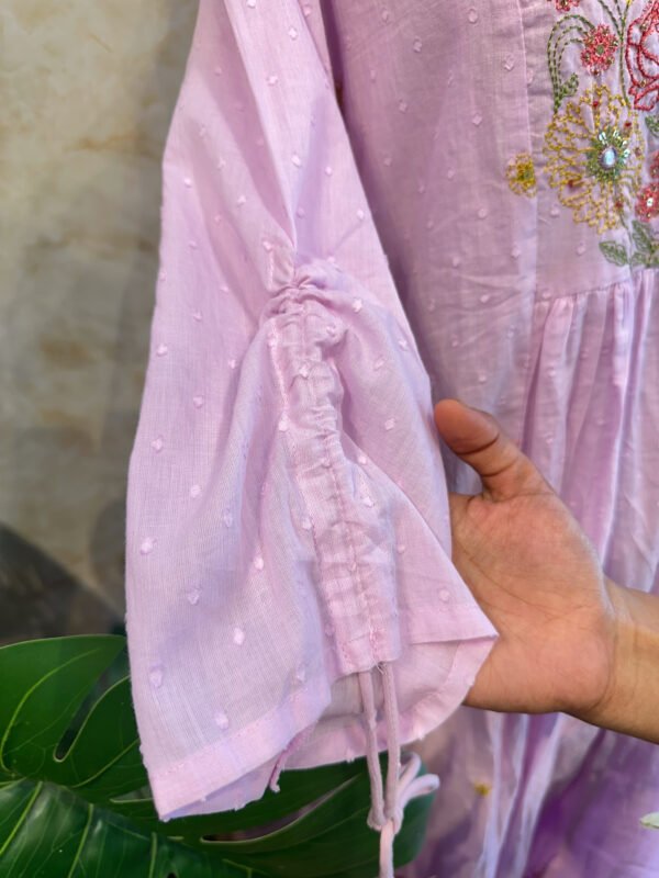 IMG_1768 Elegant Light Purple Mul Cotton 3-Piece Set