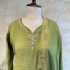 IMG_1776 Green Embroidery Chanderi 3-Piece Set