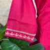 IMG_1795 Elegant Pink Mirror Work Embroidery 3-Piece Set