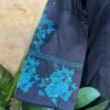 IMG_1820 Elegant Navy Blue Hand Embroidery 3-Piece Set