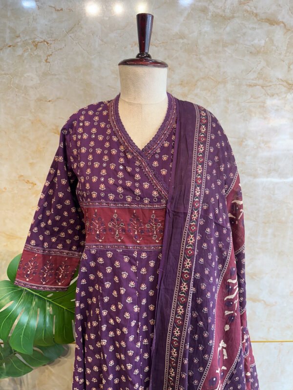 IMG_1831 Elegant Purple Angarkha Style 3-Piece Set