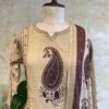 IMG_1835 Elegant Beige Paisley Print 3-Piece Set π€β¨