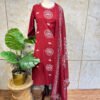 IMG_1864 Red 3-Piece Set with Elegant Elephant Design 🐘❤️