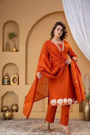 Rust Orange 3-Piece Set 🧡✨
